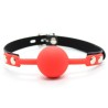 Premium Hush Locking Silicone Ball Gag