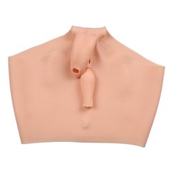 Realistic Fake Vagina Pants with Navel