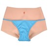 Realistic Fake Vagina Pants with Navel