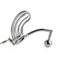 The Bird Cage Chastity Device With Anal Intruder