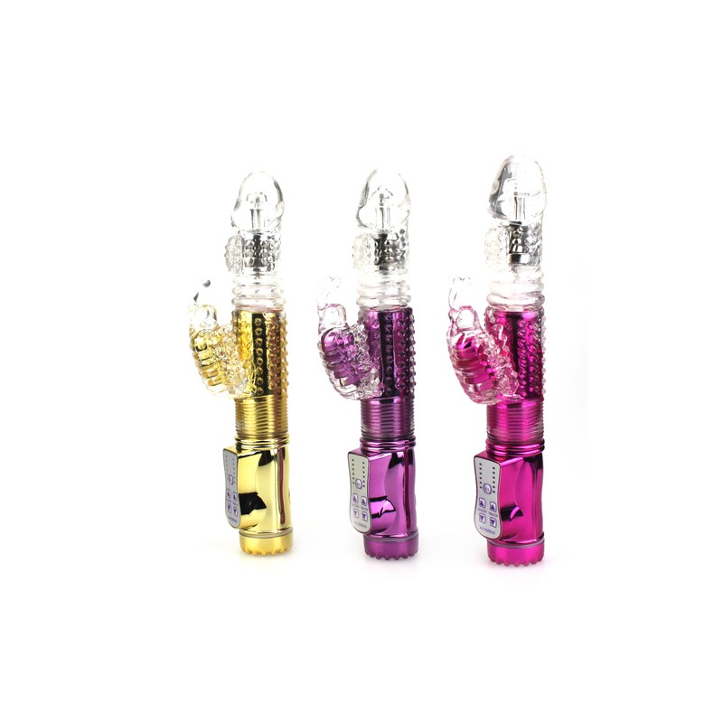 Butterfly Telescopic Rabbit Vibrator