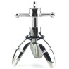 Master Series Trillium Steel Locking Anal Plug
