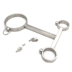 Neck-Wrist Restraints With Press Key