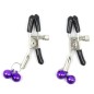 Purple And Black Fur Lined Bondage Kit 8 Piece