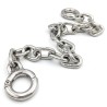 Stainless Steel Toe Cuffs With Chain