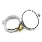 Chrome Wrist / Ankle Cuffs with Lock