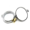 Chrome Wrist / Ankle Cuffs with Lock