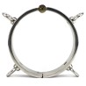 Thick Iron Locking Collar With 4 Ring For Male And Female