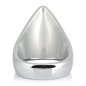 Chrome Plated Teardrop Cock Ring