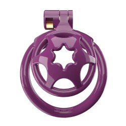 Small WX-2 Sissy Chastity Cage With 5 Arc Rings