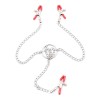 Nipple Clamps and Clit Clamp with Chain