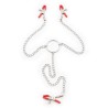 Nipple Clamps and Clit Clamp with Chain