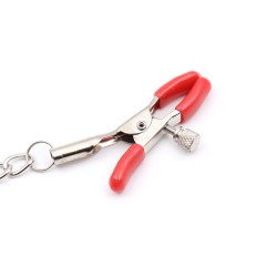 Nipple Clamps and Clit Clamp with Chain