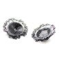Black Nipple Pasties with Lace Overlay