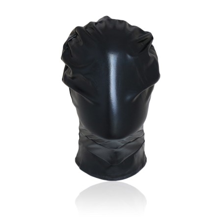 Gothic Black Bondage Hood