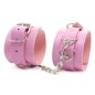 Three D Ring Pin Buckle Wrist and Ankle Cuffs