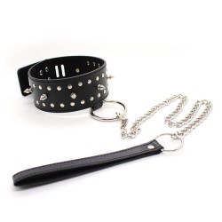 O Ring Neck Collar with Spikes