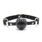 Pin Buckle Breathable O Ring Black Strap Ball Gag