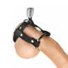 Locking Cock and Ball Ring
