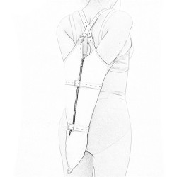 Cinch Leather Zipper Armbinder