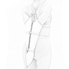 Cinch Leather Zipper Armbinder