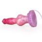 Ejaculating Peachy Colorful Realistic Dildo- 10 Ejaculating Peachy Colorful Realistic Dildo- 10