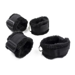 Bed Bondage Restraint Kit - Villus Cuffs