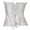 Multi-color Bandage Boned Corset Bustier For Women + G-string