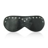 Black Leather Blindfold Mask