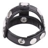 Strict Leather Snap-On Cock and Ball Harness