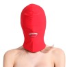Disguise Open Mouth Hood with Padded Blindfold