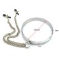 Chrome Collar with Nipple Clamps
