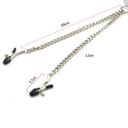 Chrome Collar with Nipple Clamps