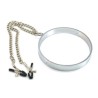 Chrome Collar with Nipple Clamps