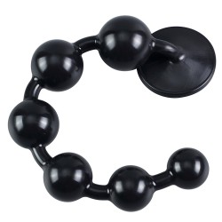 Overlength Liquid Silicone Round Beads Anal Plug