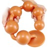 Overlength Liquid Silicone Round Beads Anal Plug