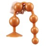 Overlength Liquid Silicone Round Beads Anal Plug