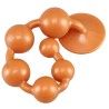 Overlength Liquid Silicone Round Beads Anal Plug