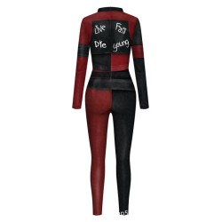 Joker Halloween Cosplay Costume Jumpsuit