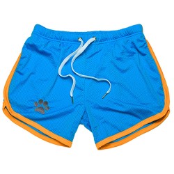 Mesh Paw Print Short