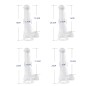 Clear Horse Dildos with Suction Cup