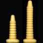 Golden Big Worm Anal Beads Golden Big Worm Anal Beads