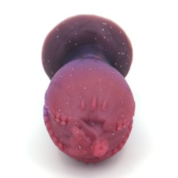Starry Soft Silicone Butt Plug - Dragon Egg