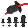Silicone Hollow Anal Plug With Stopper