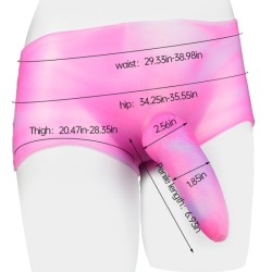 Sissy Training Fantasy 6.9" Dildo Panty -03
