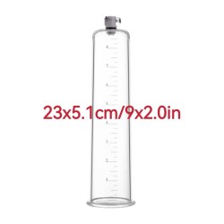 Cylinder For Vacuum Masturbation Pumps - 6 Size