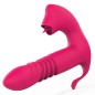 Licking &amp; Thrusting Strap-on Dildo
