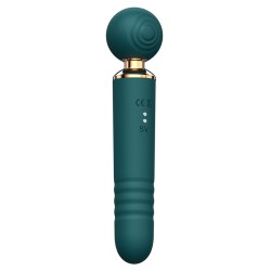 Budding Sucking &amp; Thrusting Vibrator