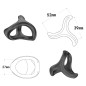 Whirlwind Silicone Cock Ring