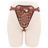 Leather Male Chastity Belt - Hemming